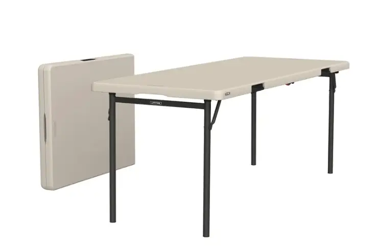 6ft rectangular folding table