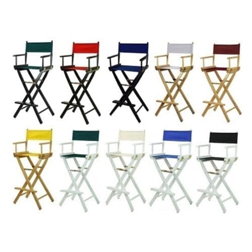 Directors Chair In Multi Colors