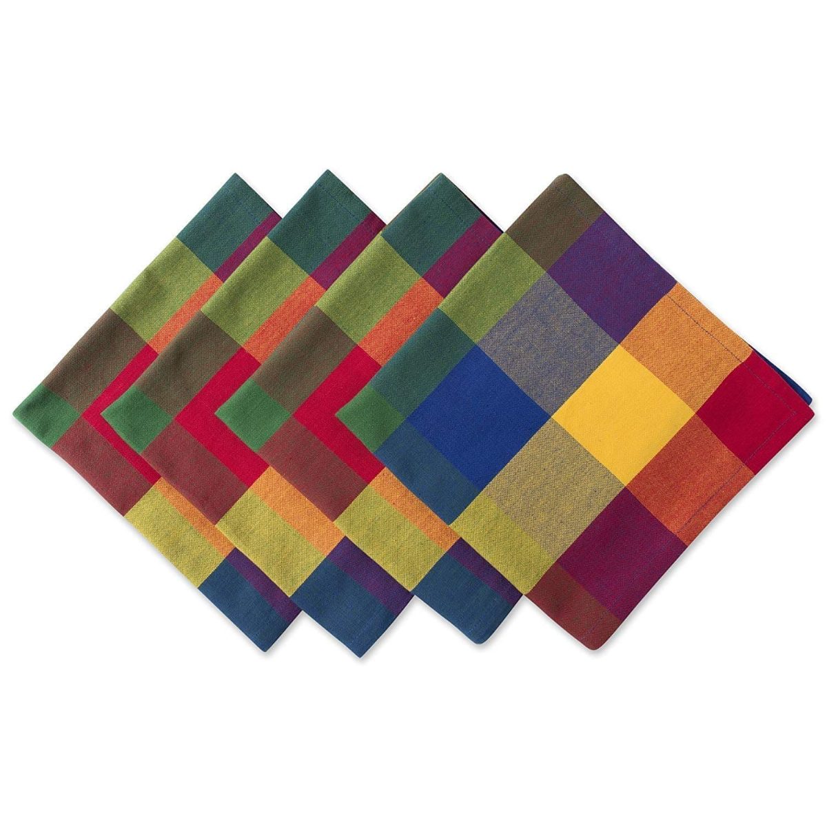 B Napkins Palette Check 20 x 20