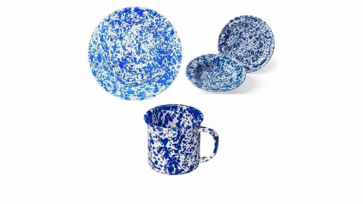 CA Tin Enamel Dinnerware