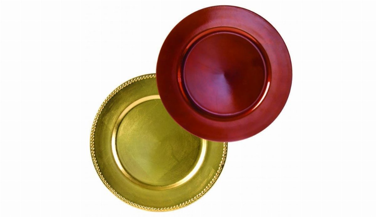 Charger Plates Lacquer Round