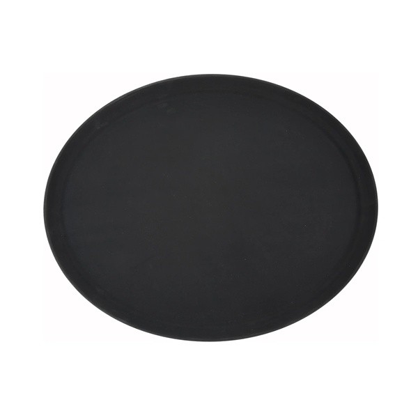 Oval Non-Slip Waiter Tray