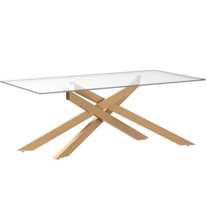 Golden Axis Coffee Table