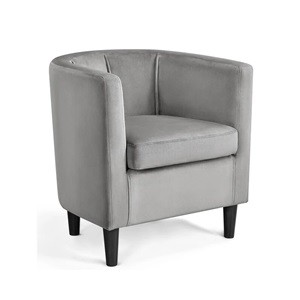 Sleek Accent Chair – Grey