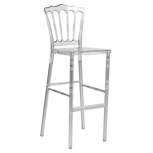 Clear Napoleon Barstool