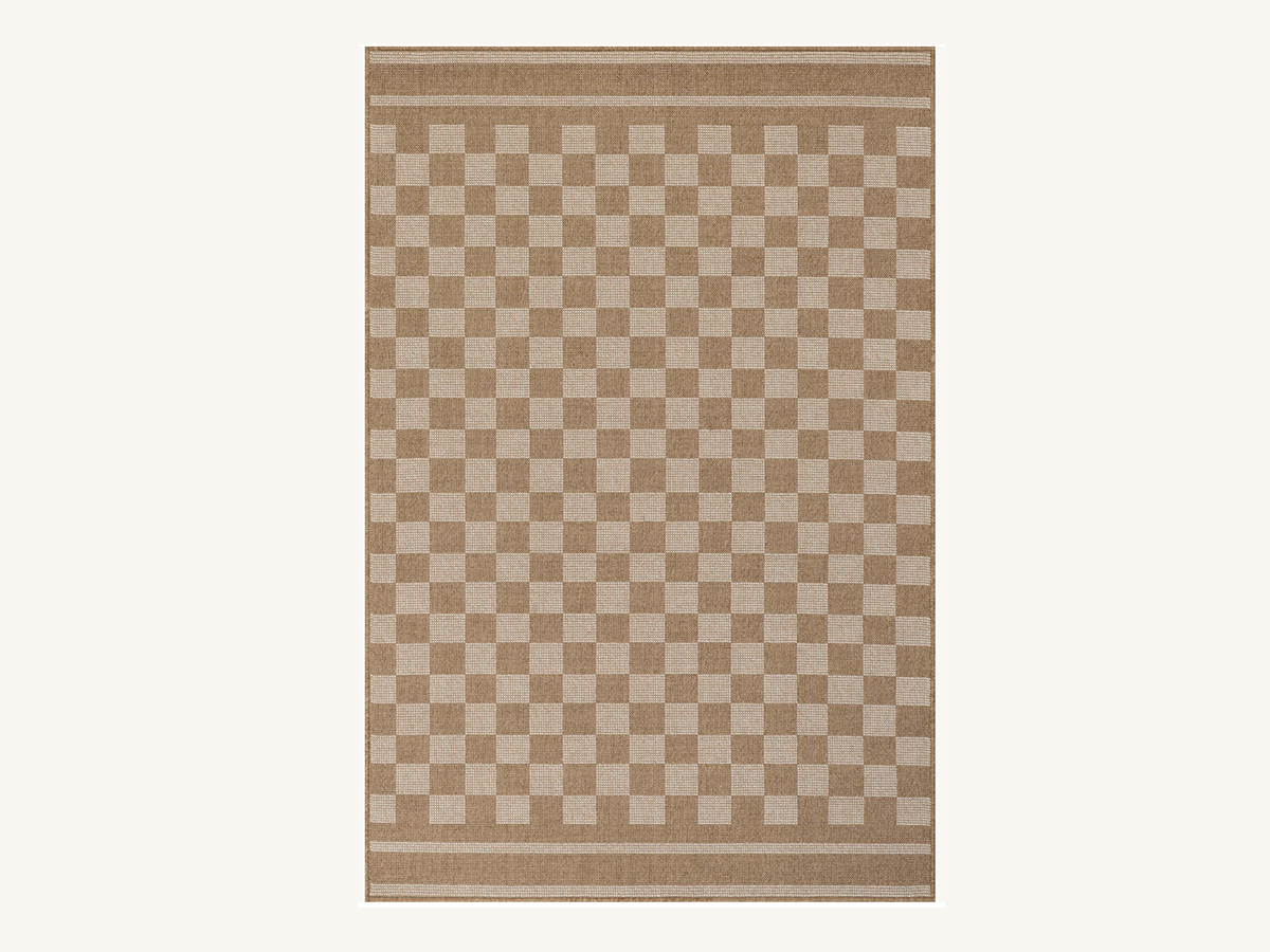 Check Outdoor Rug
