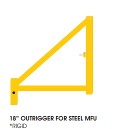 18” Outrigger for Steel Multi Functional Scaffolding