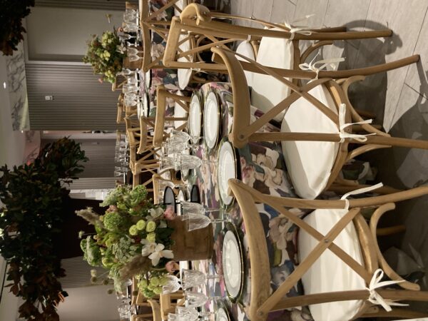 Rustic Cross-Back chair