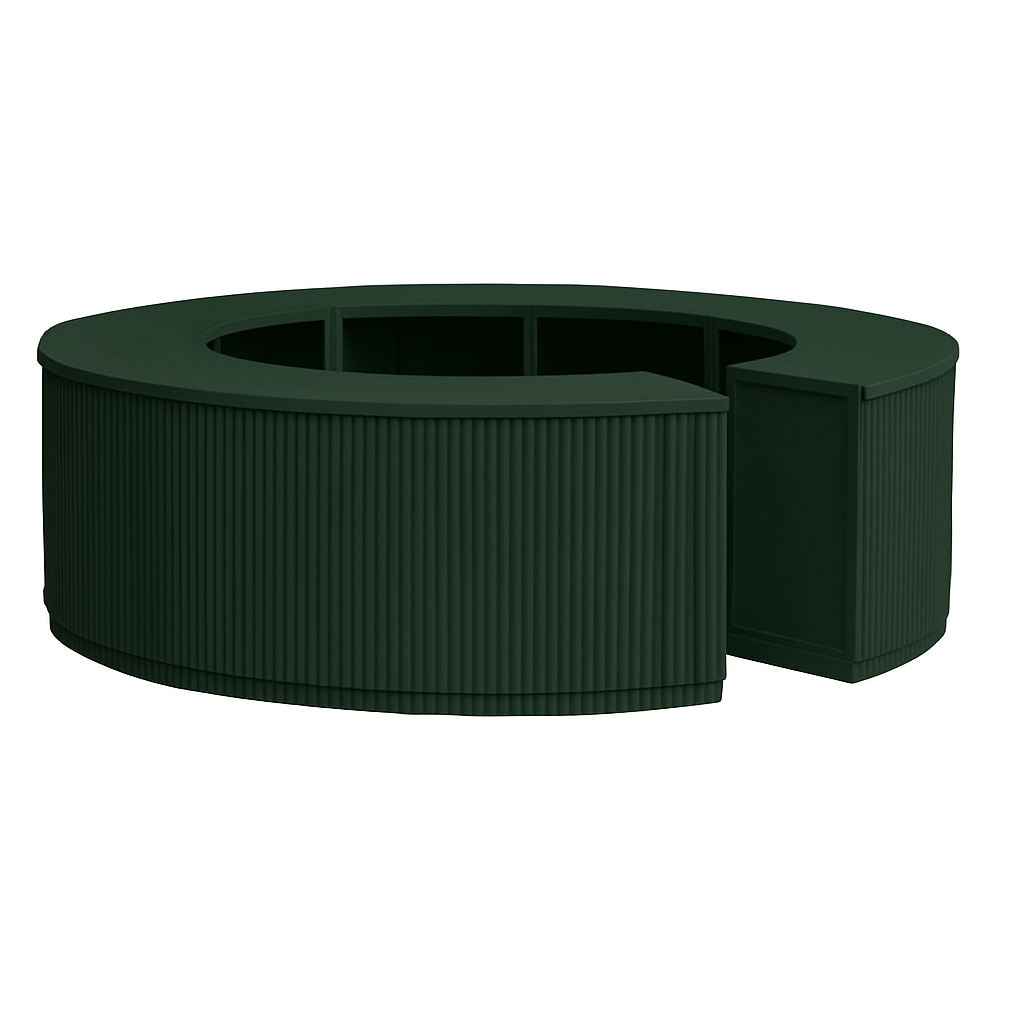 Pyrex Round Bar – Hunter Green