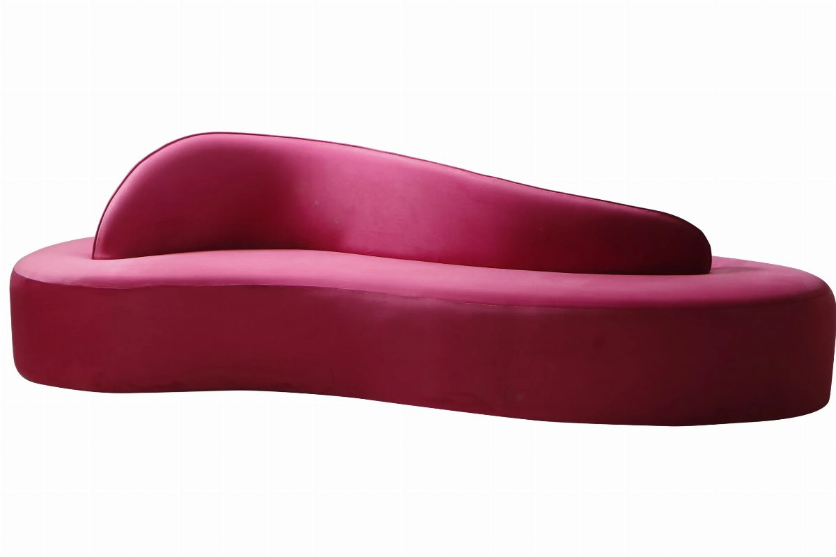 Wave Sofa – Magenta