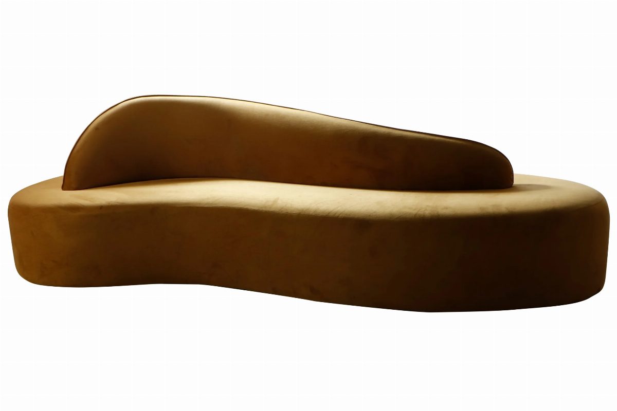 Wave Sofa – Champagne