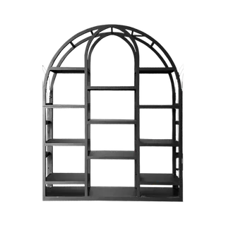 Arch Back Bar Black