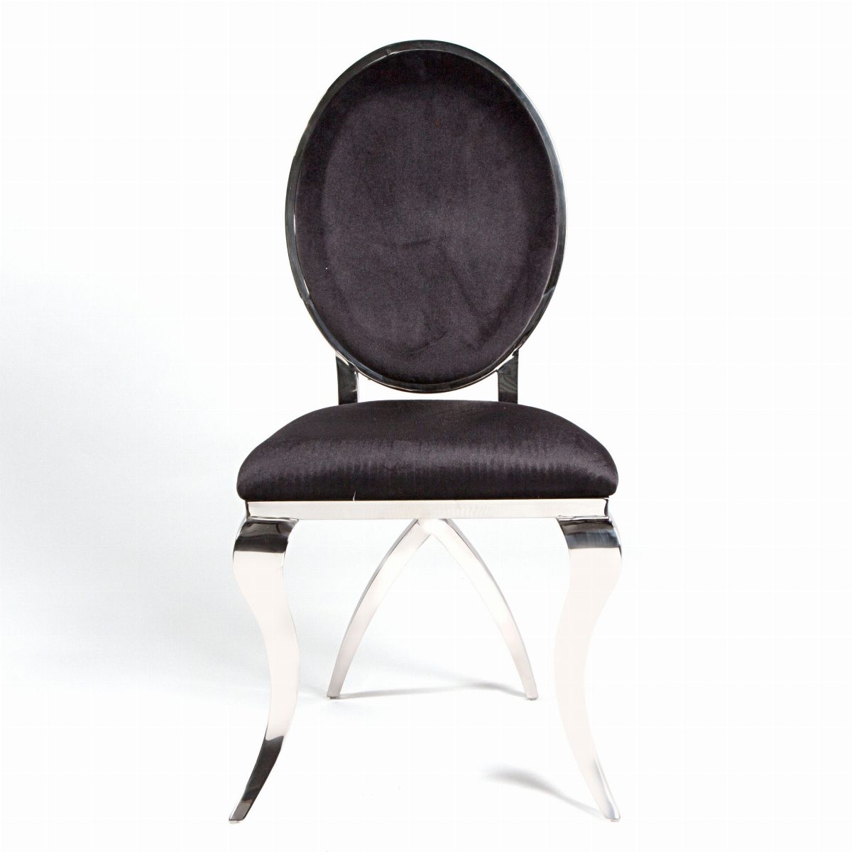 Eloise Chair Silver-Black