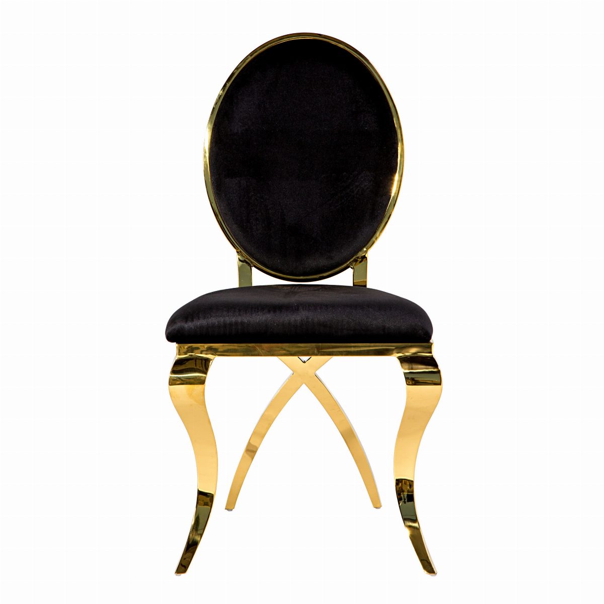 Eloise Chair Gold-Black