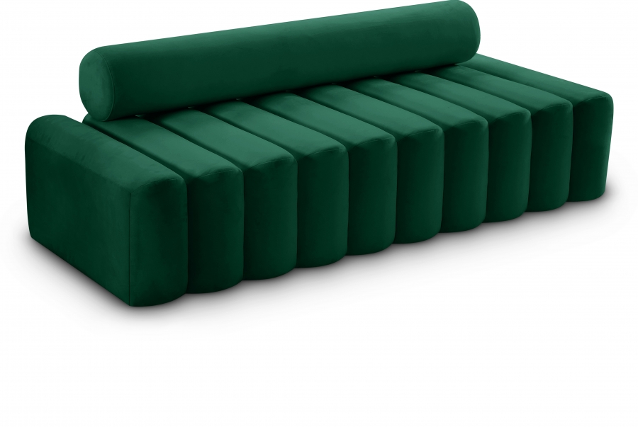 Marcell Evergreen Velvet Sofa