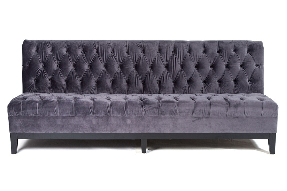 Lexington Armless Sofa Grey