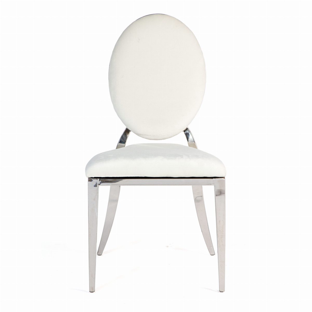 Marie Chair Silver-Ivory