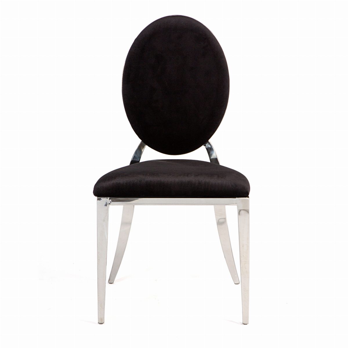 Marie Chair Silver-Black