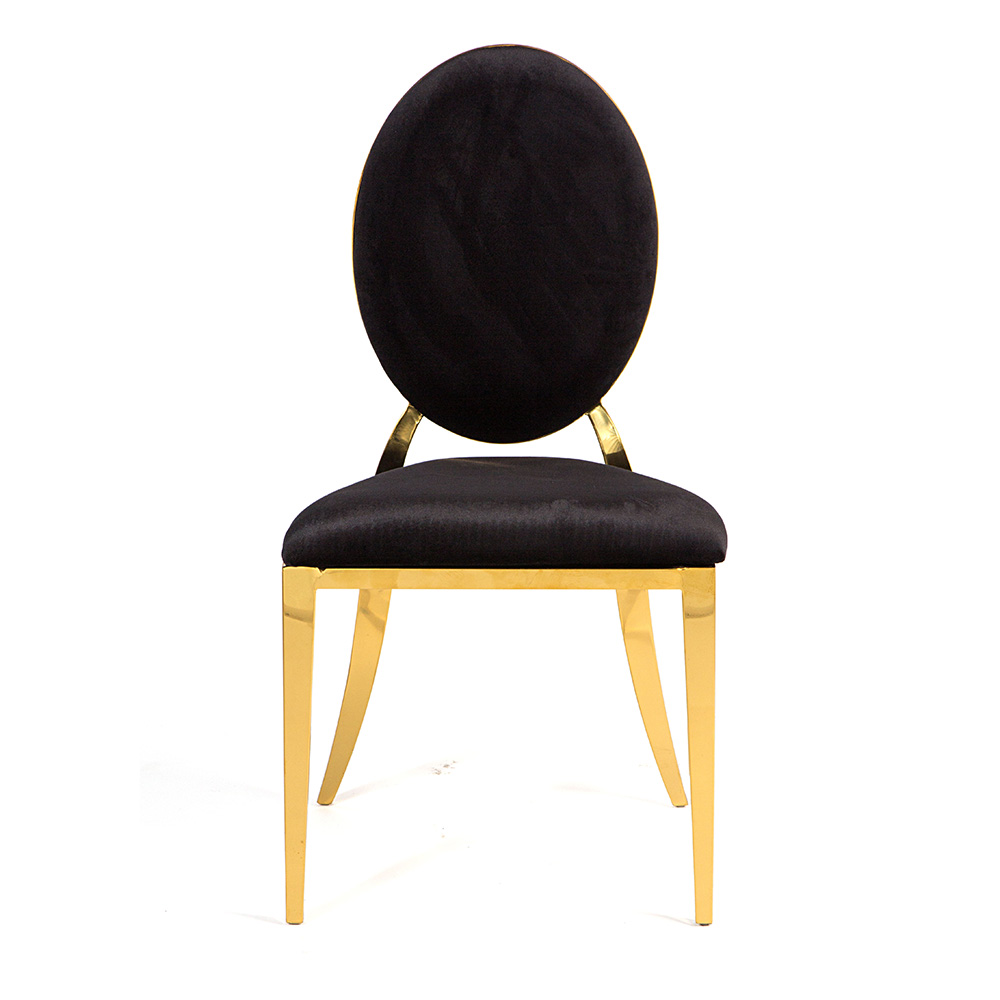 Marie Chair Gold-Black