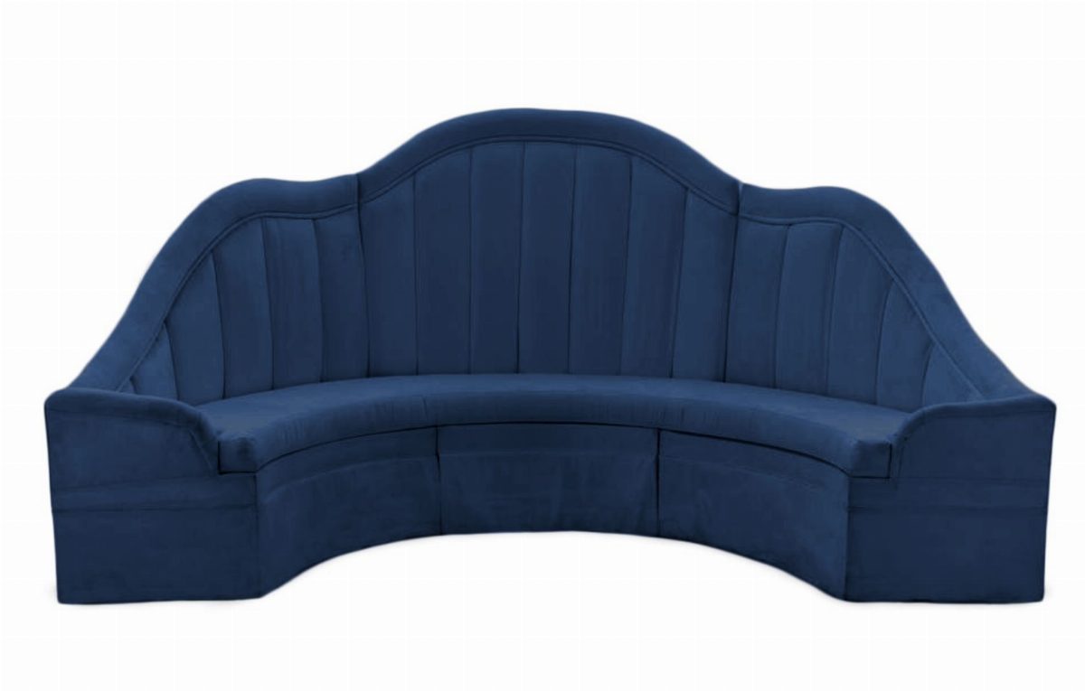 Crown Booth Navy Blue