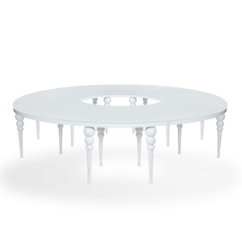 Monaco Dining Table White