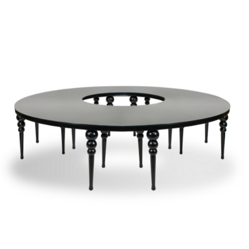 Monaco Dining Table Black