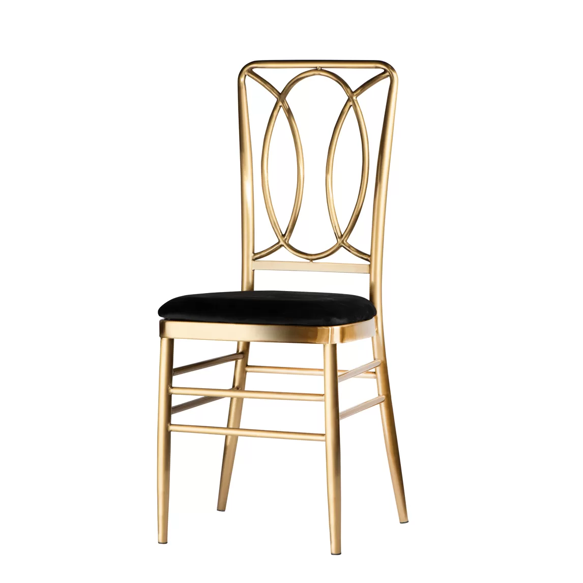 Gold Orleans Black Cushion