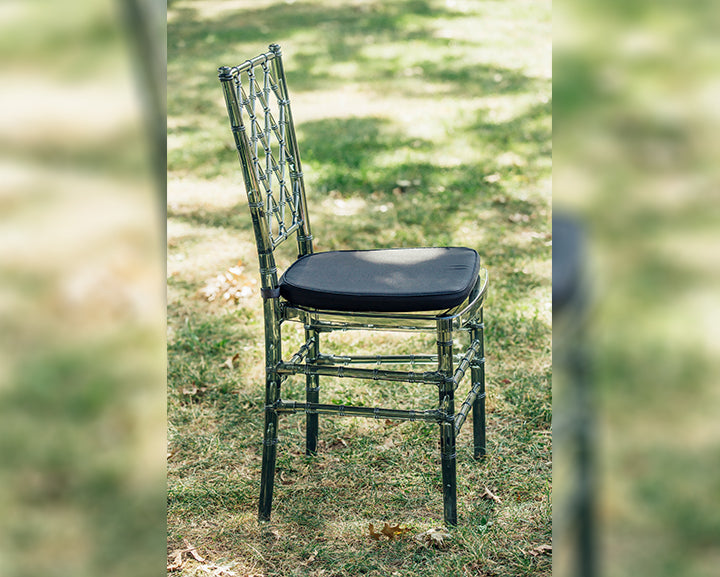 Chiavari Smoke Grey Ghost Chair